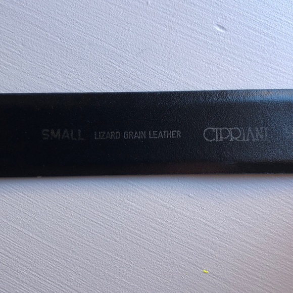 🎉Host Pick🎉 Cipriani lizard grain leather belt - Picture 3 of 5